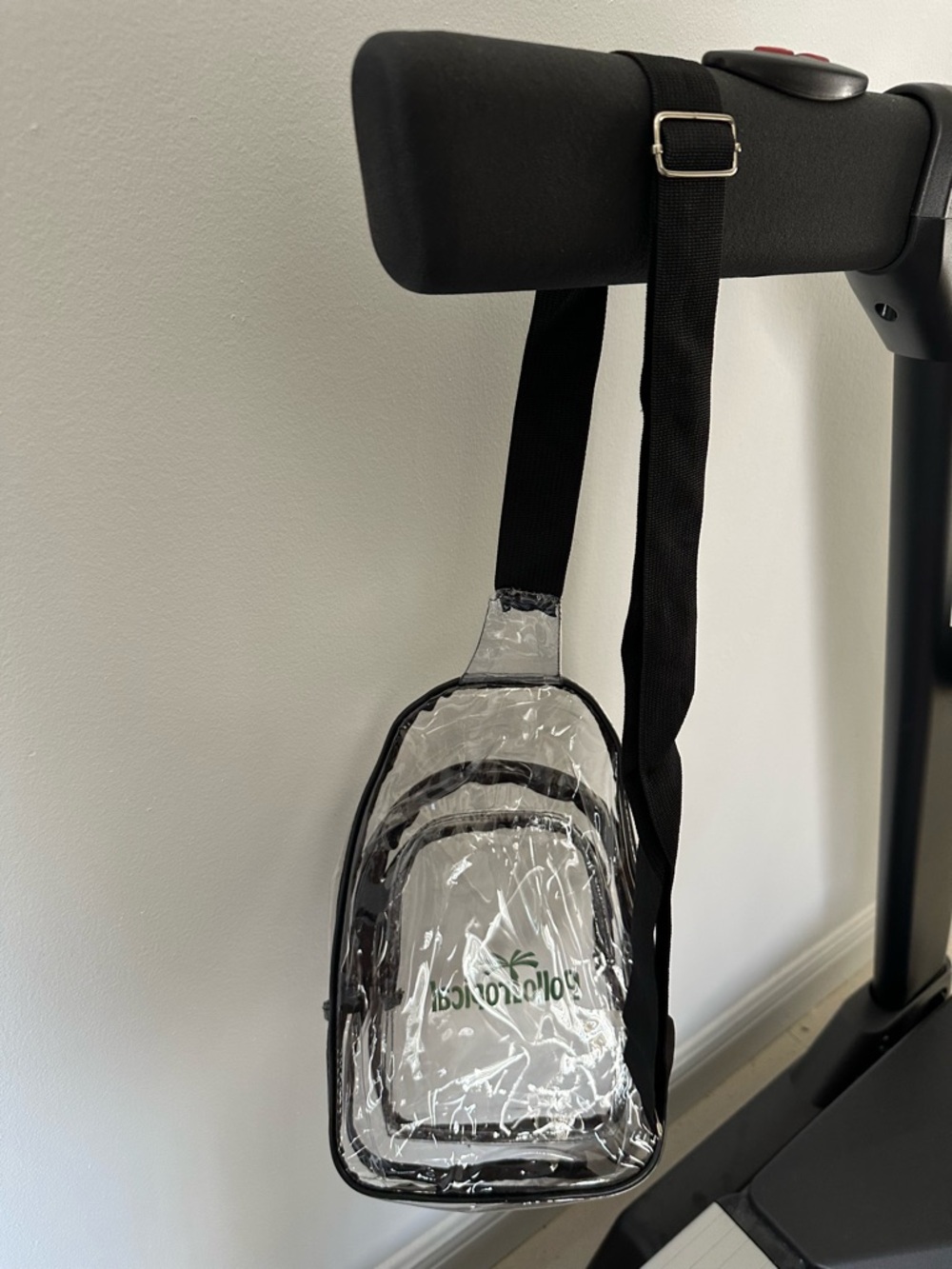 Clear Pollo Tropical logo Crossbody for Stadium /Concert Events w/Zipper & Strap - Picture 2 of 6